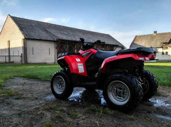 quad w gospodarstwie