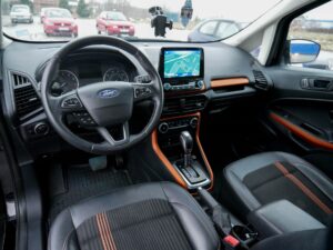 Ford EcoSport wnętrze i kokpit