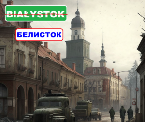 rosjanie zajmują Białystok